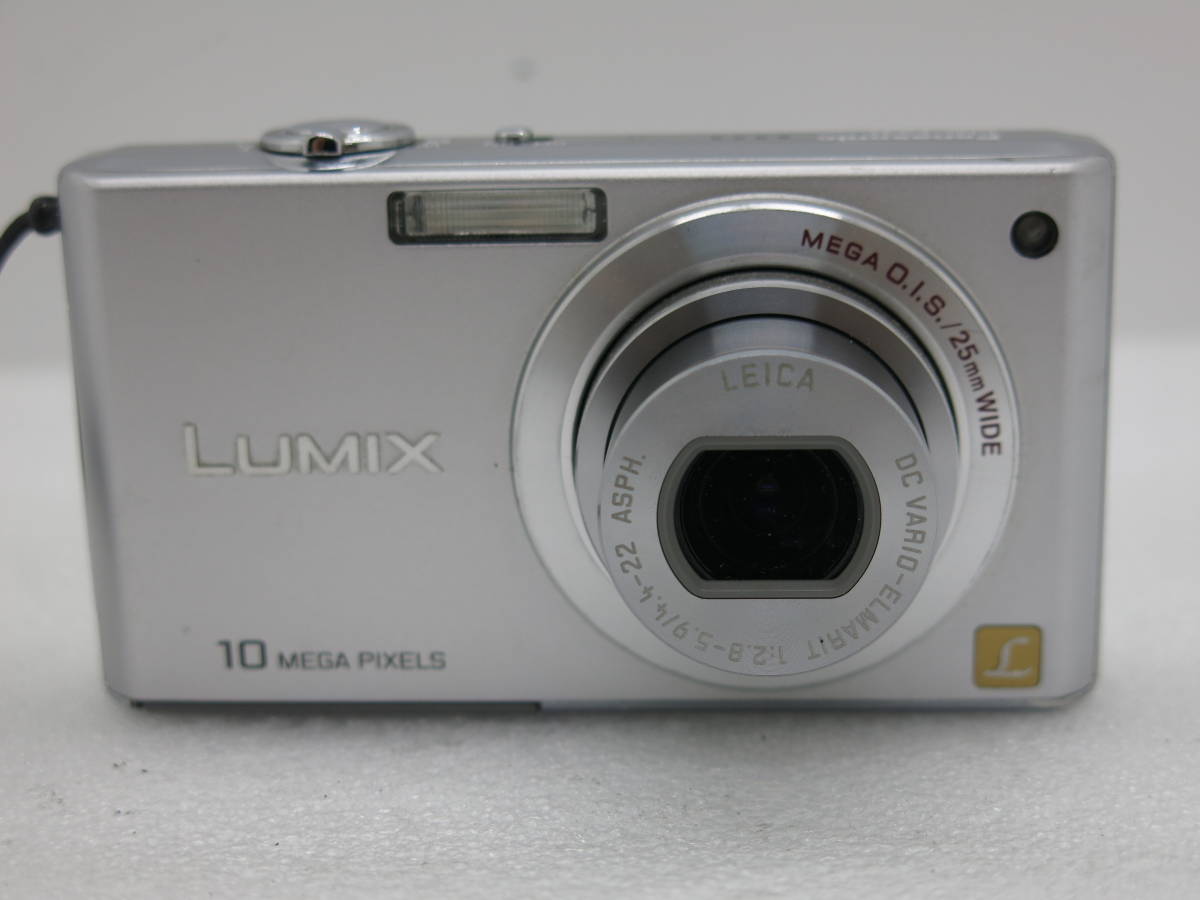 Panasonic DMC-FX37 デジタルカメラ MEGA 0.1S /　25㎜ WIDE 1:2.8-5.9 / 4.4-22 【TYS062】_画像7