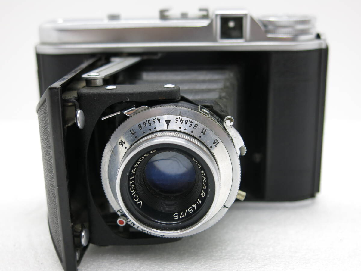 VOIGTLANDER フイルムカメラ　VASKAR 1:4.5 / 75　　【KNK003】_画像7