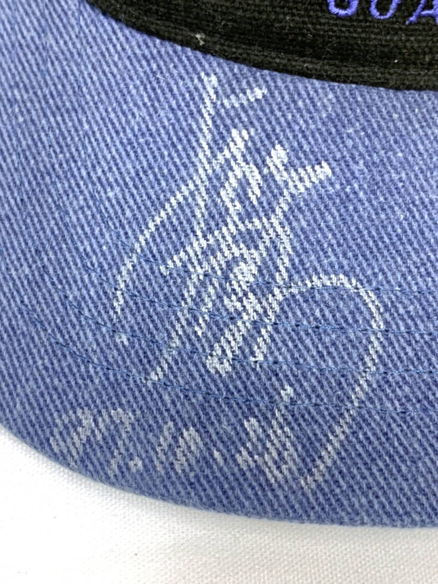  Maruyama .. width tail necessary person himself autograph ABC store multi autograph CAP 1997 year /p Logo ru fur autograph autograph .. cap hat 