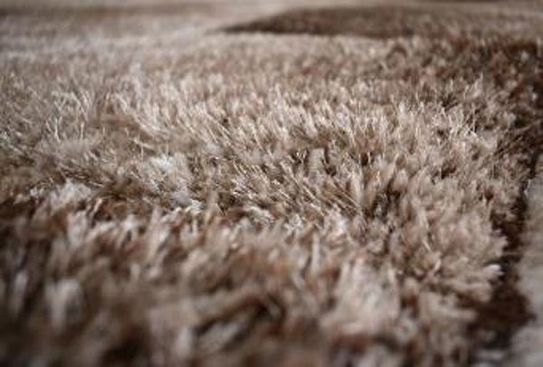 ラグ カーペット 絨毯 100×140cm ブラウン色 高密度ラグ 長方形 カーペット WANDA_画像3