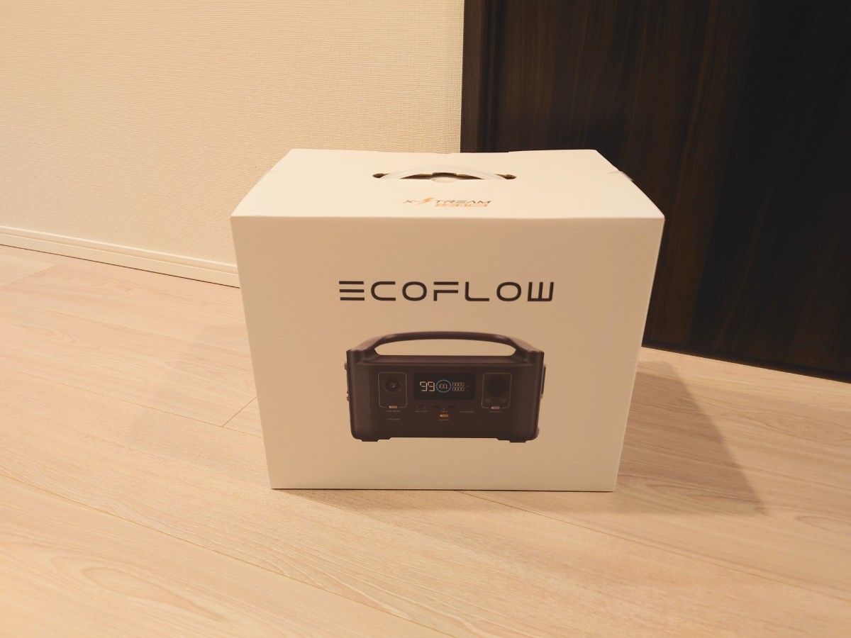 【新品未使用/開封済】EcoFlow/エコフロー RIVER ポータブル電源 バッテリー 容量288Wh