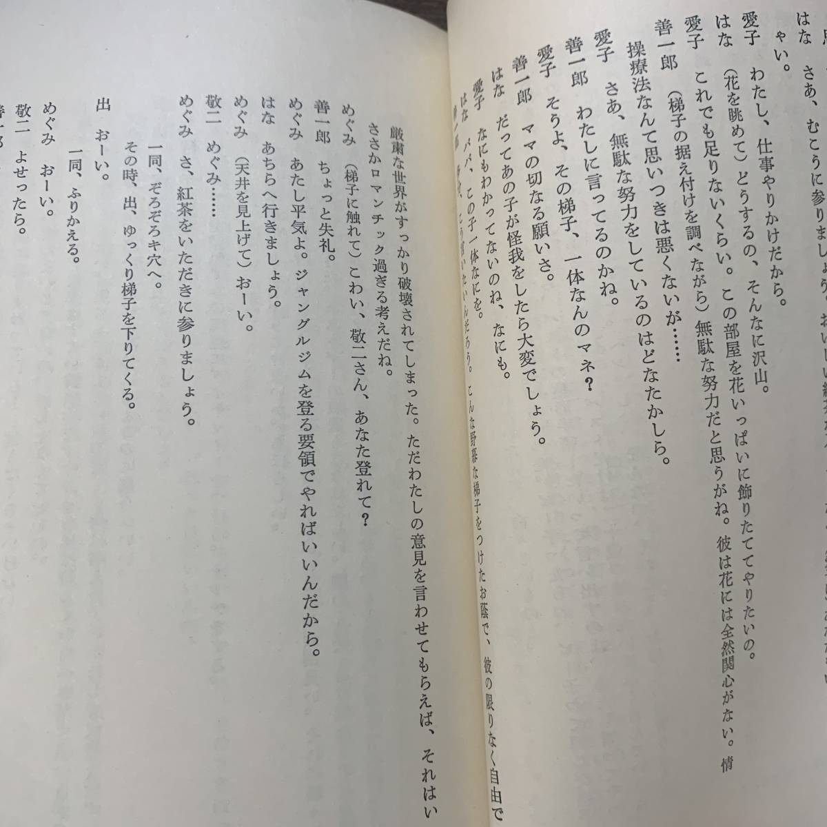 J-752■狂人なおもて往生をとぐ■帯付き■清水邦夫/著■中央公論社■昭和45年1月20日初版_画像5