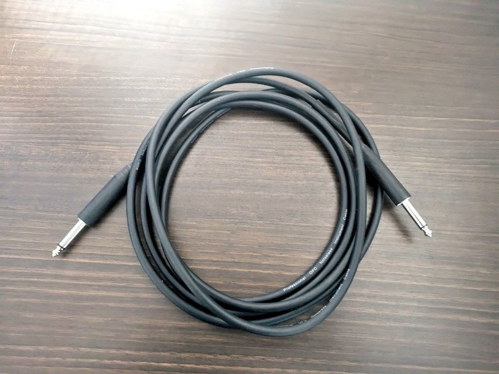 シールドケーブル 3m Professional OFC Noiseless Instrument シールドケーブル 3m Professional OFC Noiseless Instrument