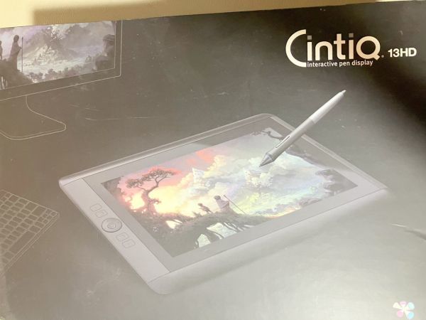 TF玩 N19　ワコム　液晶ペンタブレット　液タブ　CINTIQ　１３HD　中古品　経年劣化　使用感あり　　_画像1