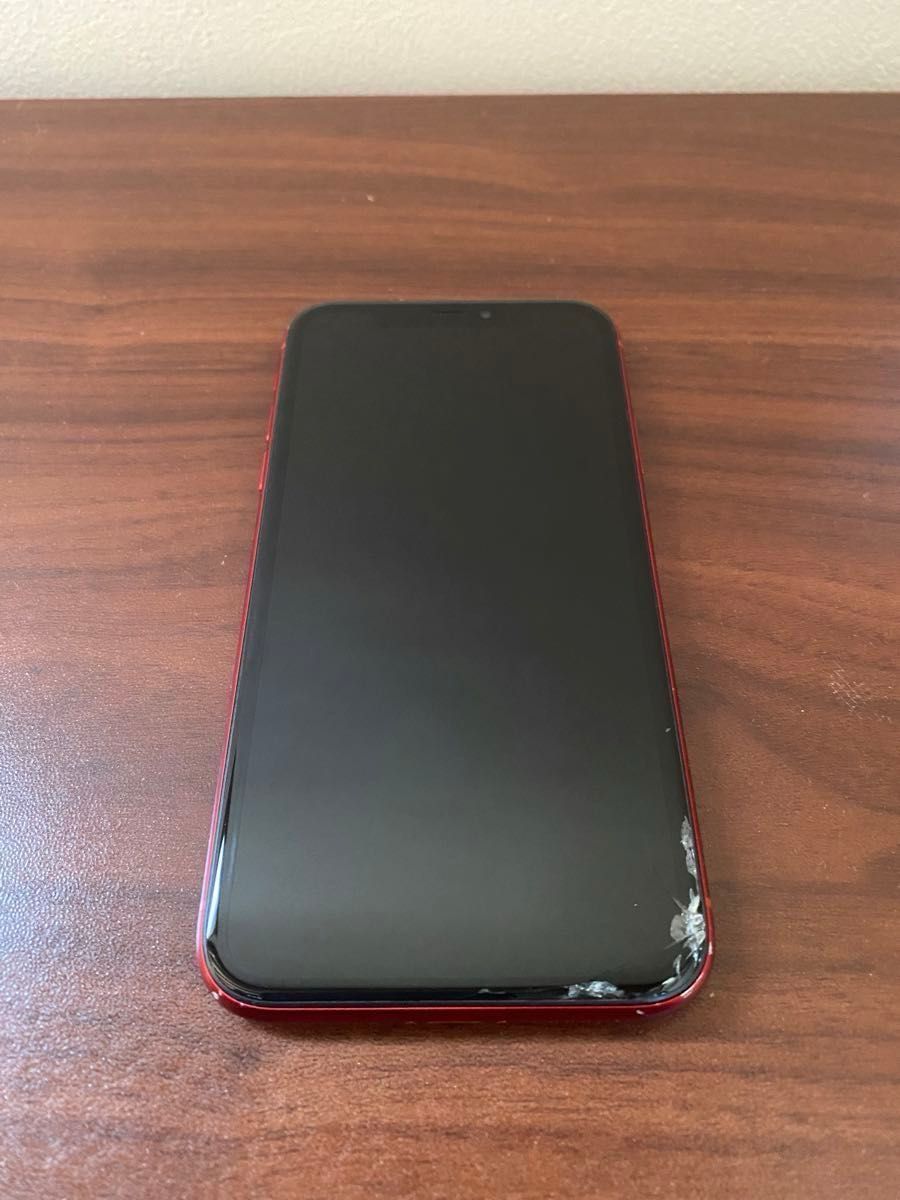 ジャンク品iPhone XR レッド 128GB SIMフリーバッテリー 最大 ジャンク品iPhone XR レッド 128GB SIMフリーバッテリー 最大