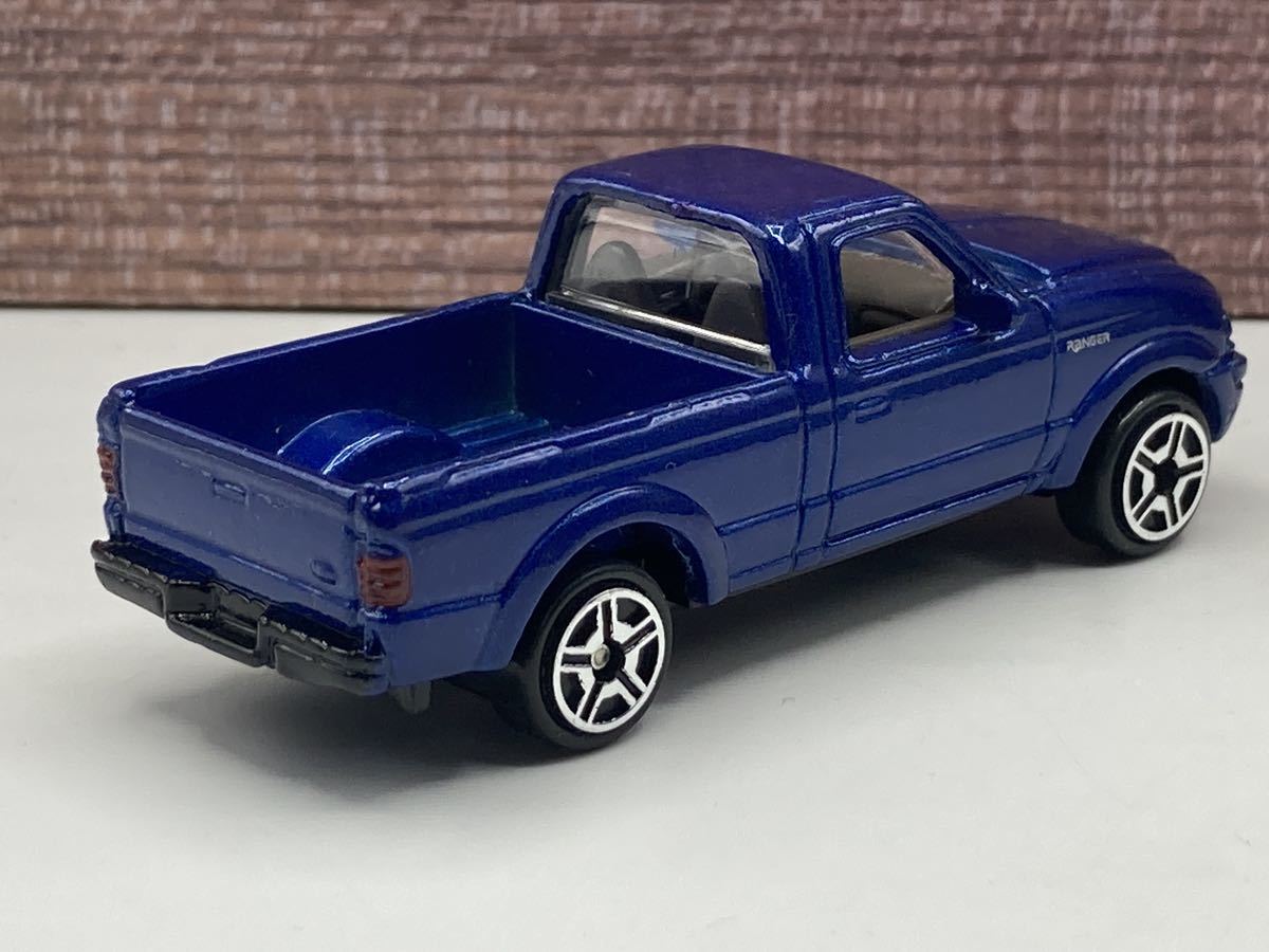 即決有★モーターマックス MOTORMAX FORD RANGER フォード レンジャー 青 ブルー★ミニカー_画像2