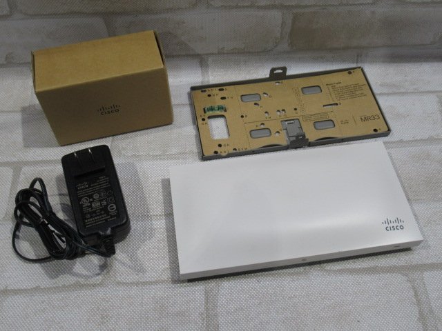 ▲Ω 新D 0173♪ 保証有 CISCO Meraki MR33 MR33-HW クラウド管理型 ワイヤレス アクセスポイント PoE給電 AC付の画像1