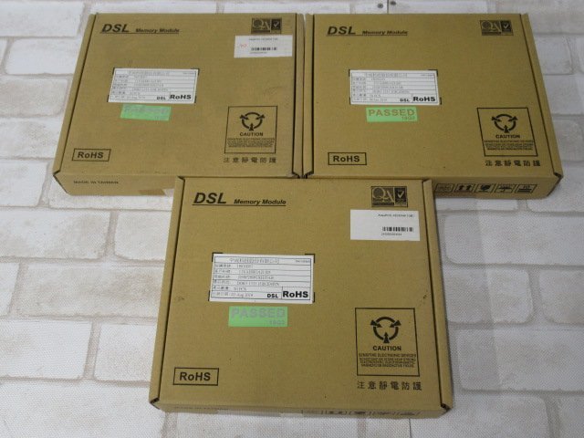 ・XPC 17352♪ 未使用品 DSL【 DDR3 1333 1GB CL9 】RoHS ノートパソコン用 メモリ 1GB×150枚 領収書発行可能_画像1