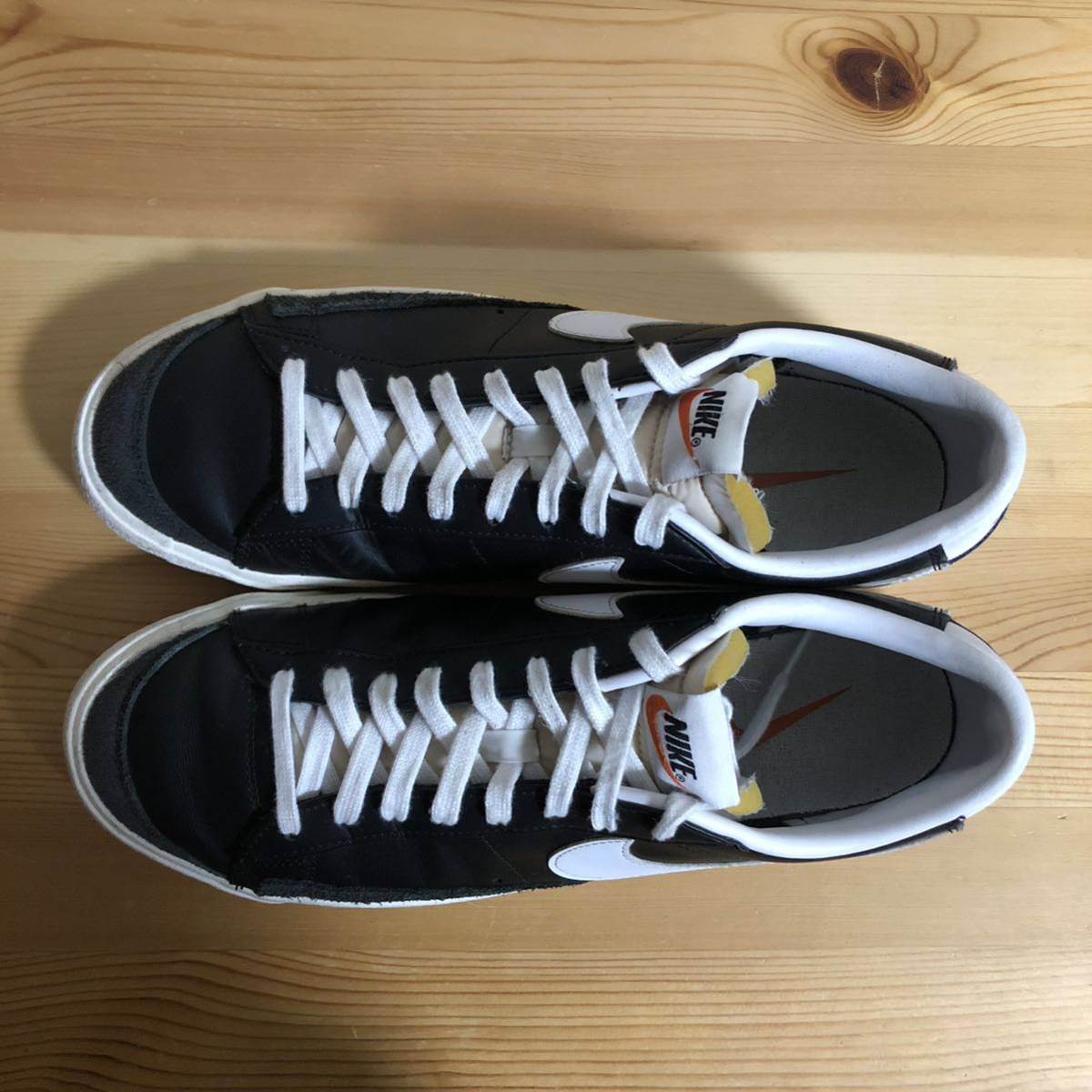 29.5cm US11.5 NIKE BLAZER LOW 77 VNTG DA6364-001 Black_画像7