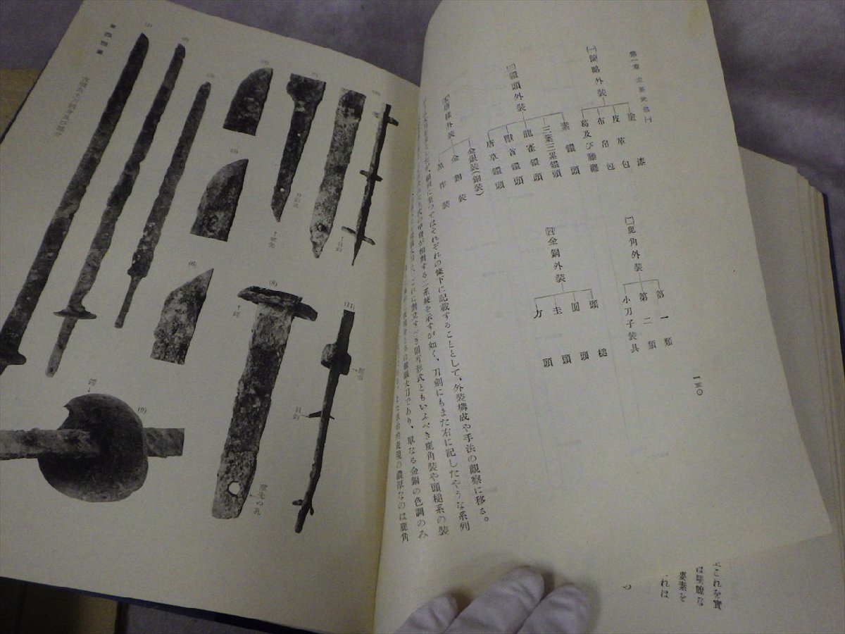 L19 昭和16年 日本上代の武器 末永雅雄 武具 刀 弓 鉾 斧 日本 歴史 時代 文化 資料 古書 本 書籍_画像6