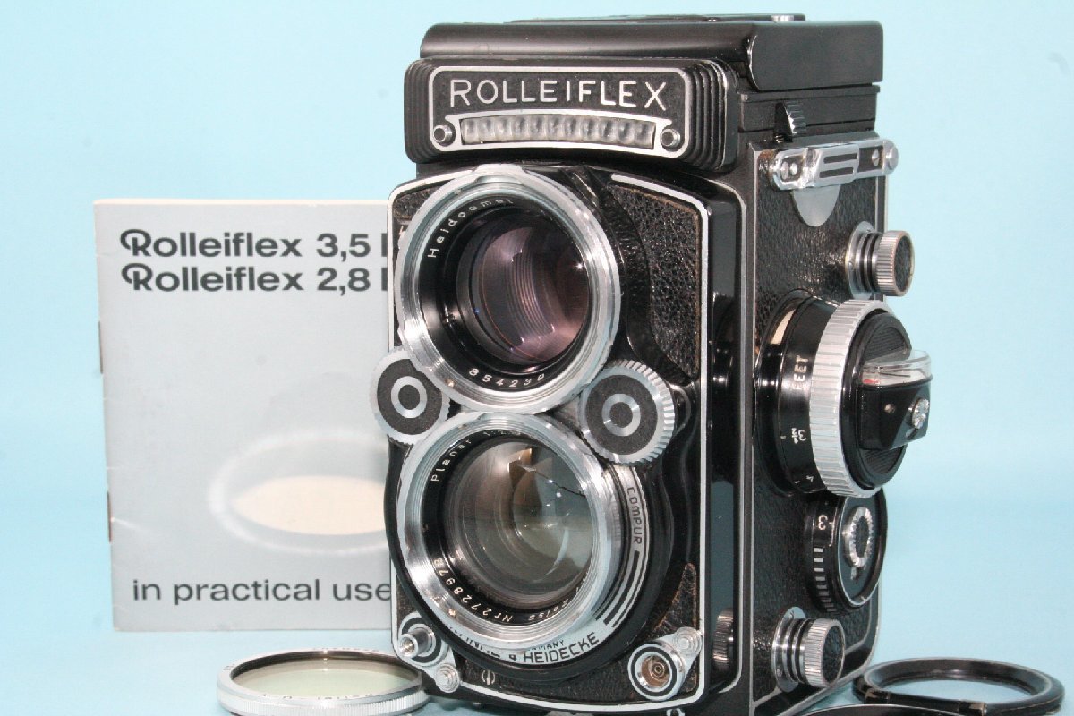 完動美品 Rolleiflex ローライフレックス 2.8F Planar 80mm f2.8