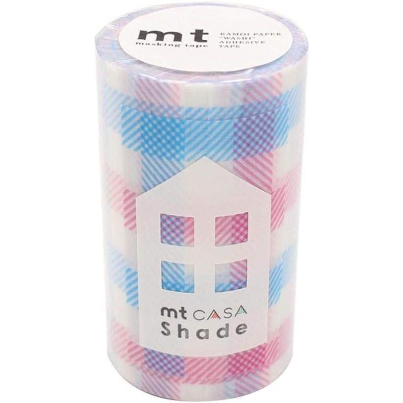 mt CASA Shade チェック【カモ井】マスキングテープ/梱包/マステ MTCS9006_画像1
