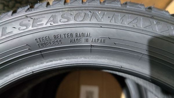 送料無料～ ダンロップ オールシーズンマックス AS-1 175/65R15 【４本】 2023年製～ 新品 倉庫保管 ALL SEASON MAXX 個人宅可 175/65-15の画像2