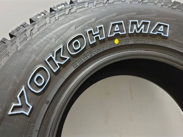 ヨコハマ ジオランダーA/T G015 215/70R15 98H アウトラインホワイトレター【１本】 2023年製～ 新品 正規品 倉庫保管 ４本送料込56800円_画像6