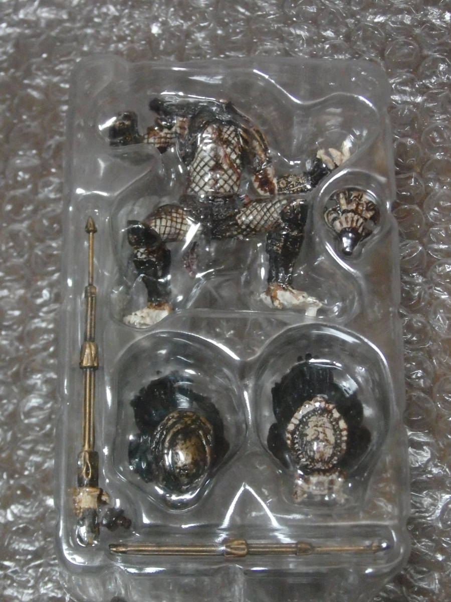  Kotobukiya one coin Alien VS Predator Queen Alien MINI bust + Predator 2 [ total 3 kind 5 piece set ] unused goods 