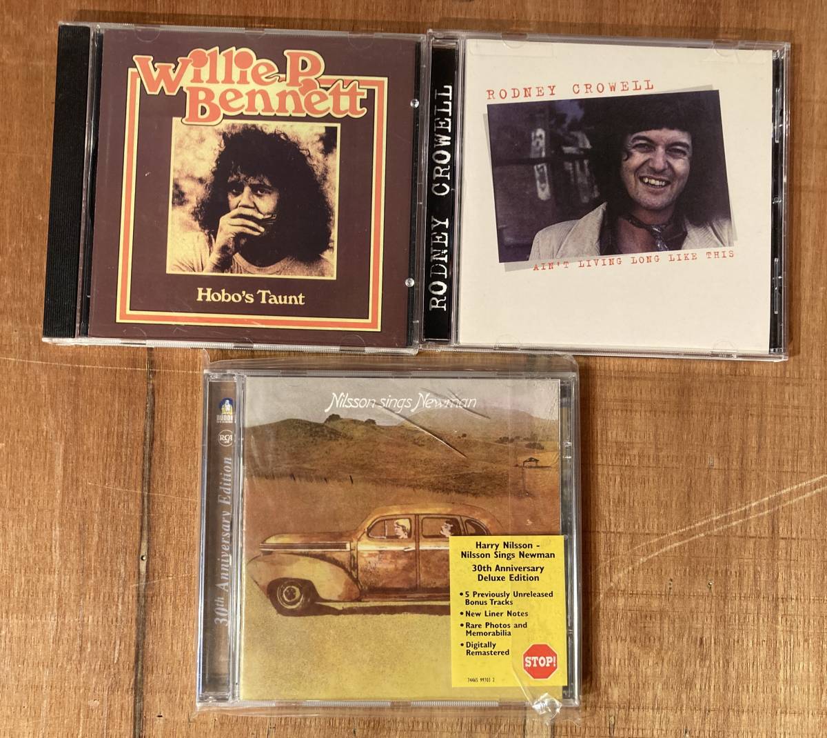 ■豪華!美品/廃盤CD含む■米国SSW CD合計15枚セット■Tom Rush/Tim Hardin/Livingston Taylor/Guthrie Thomas/Nilsson/Rodney Crowell ..._画像5