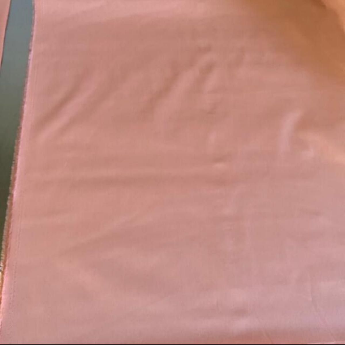 コットンブロード　KURABO  ピーチピンク色　生地巾×50cm