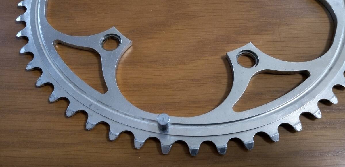 SHIMANO　DURA-ACE？　シマノ　デュラエース？　チェーンリング　53T　薄歯　W用　PCD130ｍｍ　中古_画像6