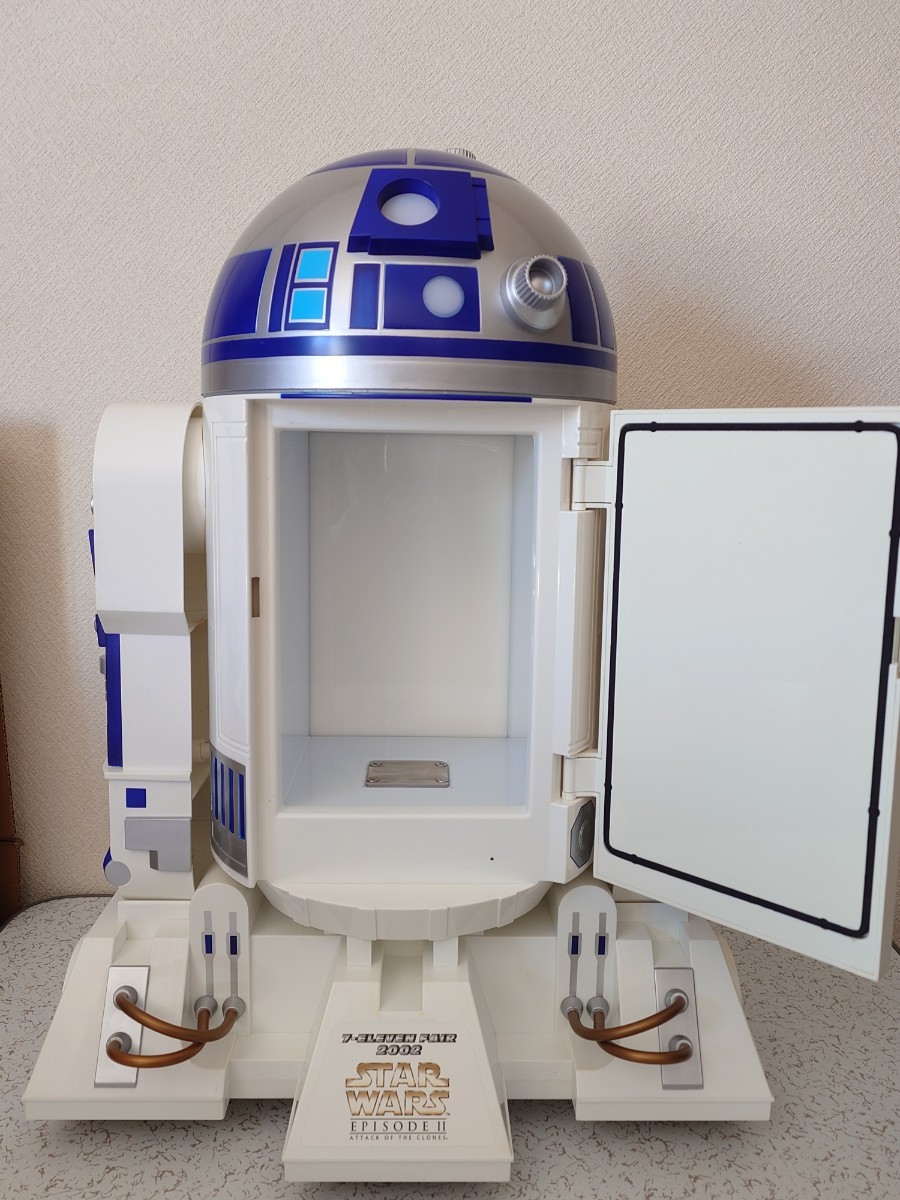 当選品 スター・ウォーズ エピソードII R2-D2 温冷蔵庫 セブンイレブンフェア STAR WARS 未使用　62BCA0B ゆ_画像6