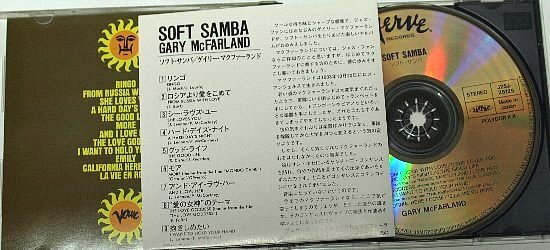 ゲイリー・マクファーランド / ソフト・サンバ GARY McFARLAND 国内盤CD SOFT SAMBA_画像3