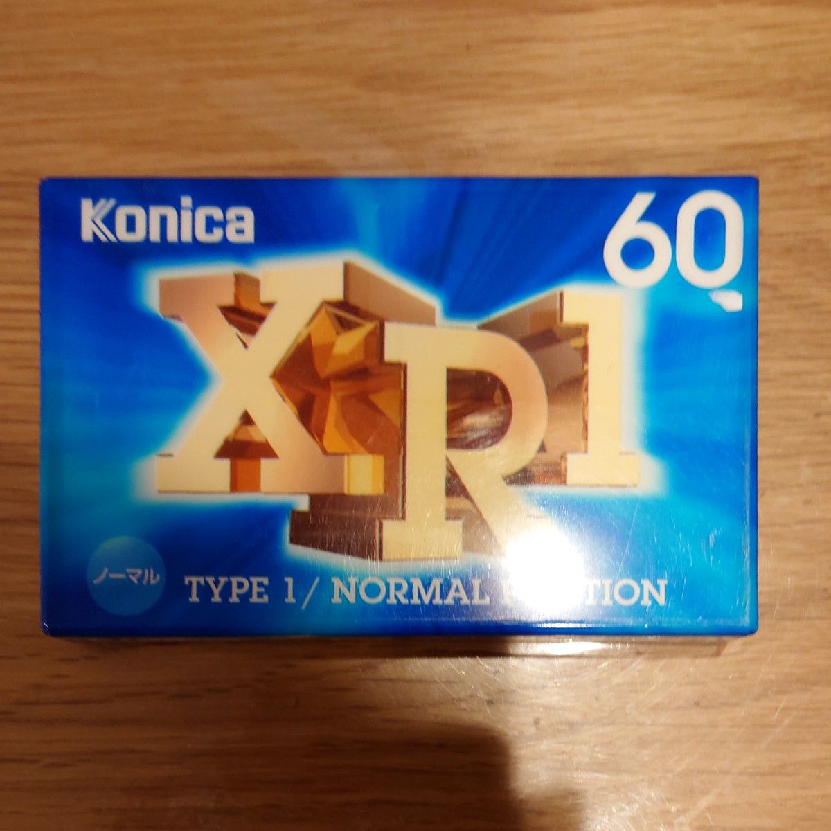 【未開封品・2本セット】 Konica カセットテープ 60分 ノーマルポジションテープ