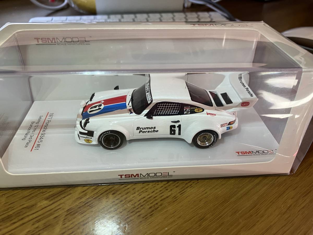 レーシングカー TSM 1/43 Porsche 934/5 No61 1977