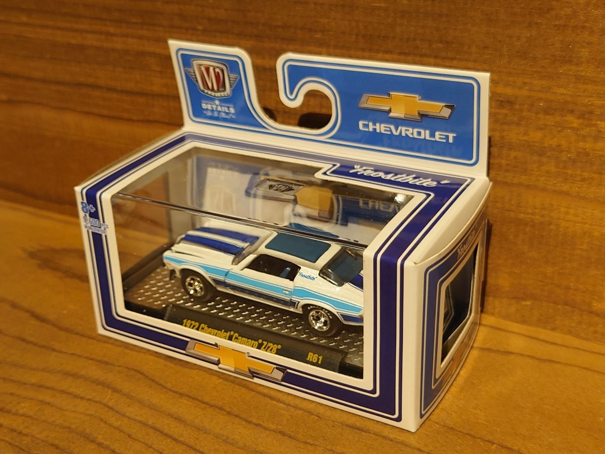 M2 CHEVROLET CAMARO Z28 CUSTOM HOT ROD LOWRIDER MOONEYES シボレー カマロ ホットロッド カスタム ローライダー 1/64 M2 MACHINES CHEVYの画像3