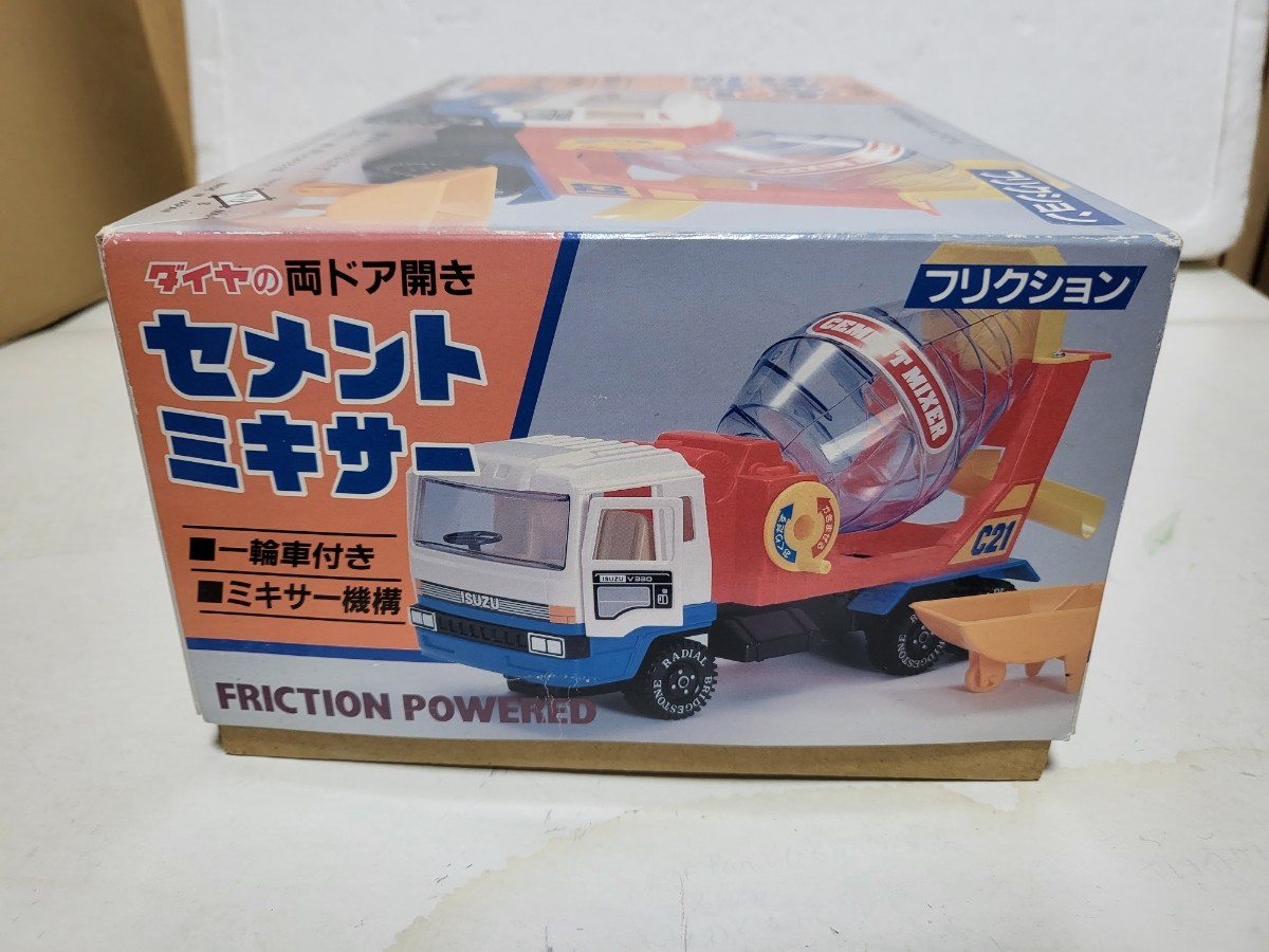  that time thing diamond. both door opening cement mixer friction made in Japan temple . association goods Showa Retro 