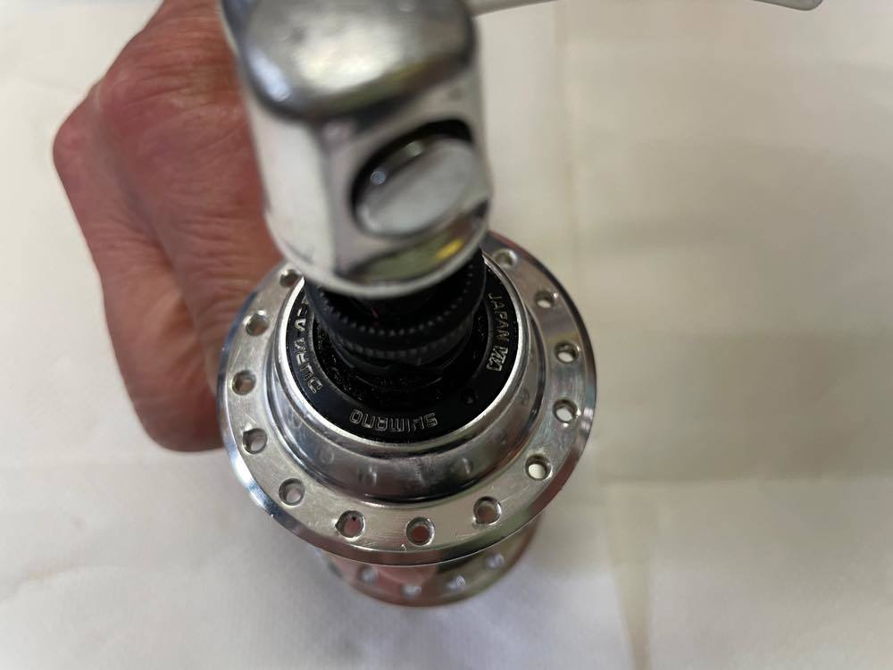 SHIMANO シマノ DUCA ACE フリーハブ リアのみ 9S用 130mm幅 32 SHIMANO シマノ DUCA ACE フリーハブ リアのみ 9S用 130mm幅 32