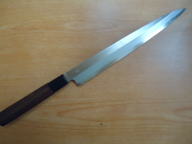 超目玉出品！第九弾　安来白鋼　ウエンジ柄付き　柳２７０
