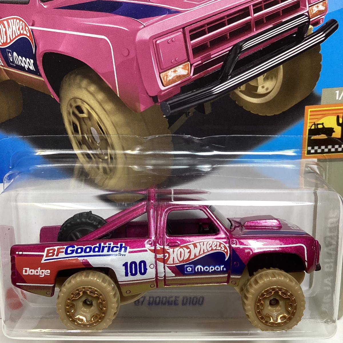 ☆ホットウィール☆ '87 ダッジ D100 Hot Wheels _画像1