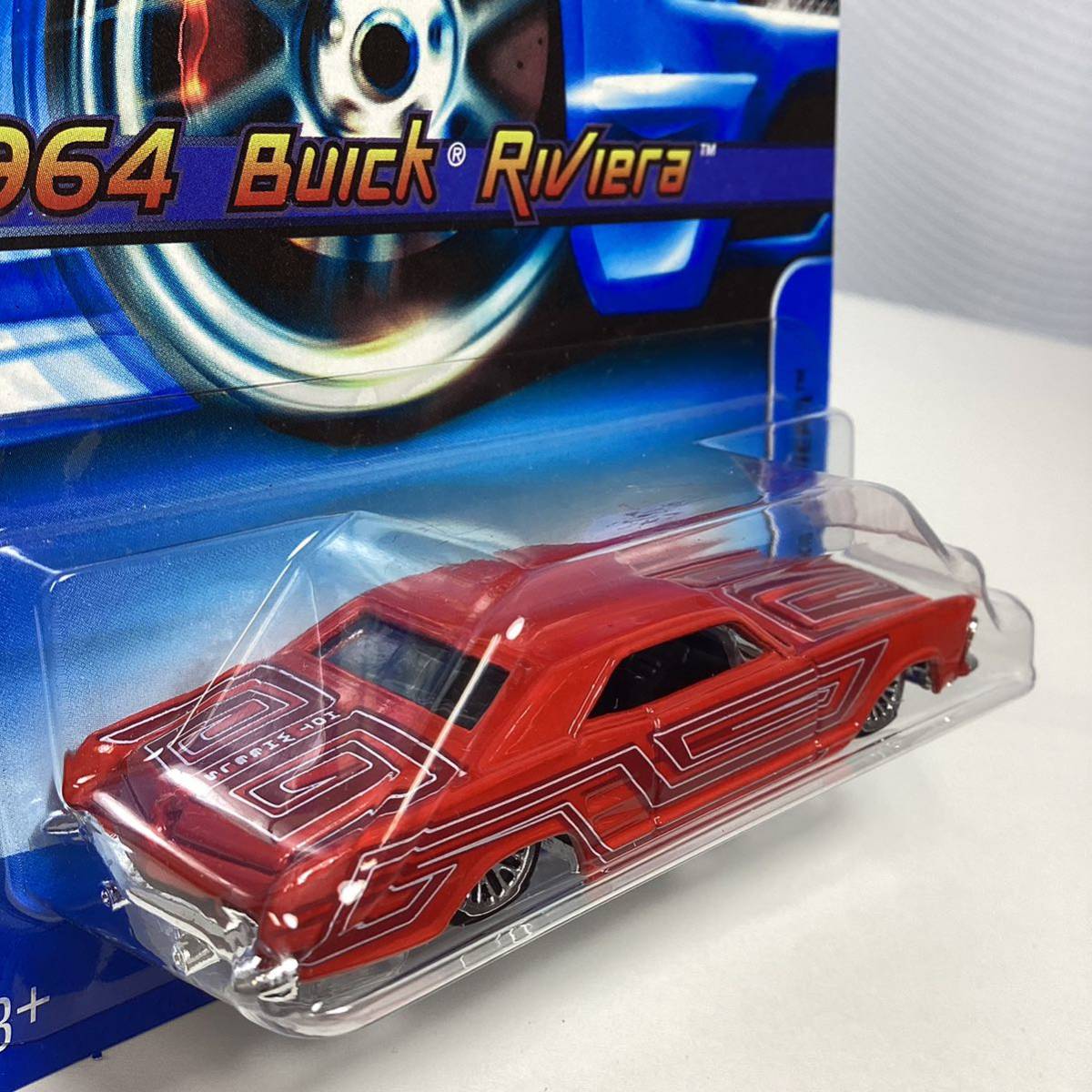 ☆ホットウィール☆ 1964 ビュイック リビエラ 赤 Hot Wheels _画像4