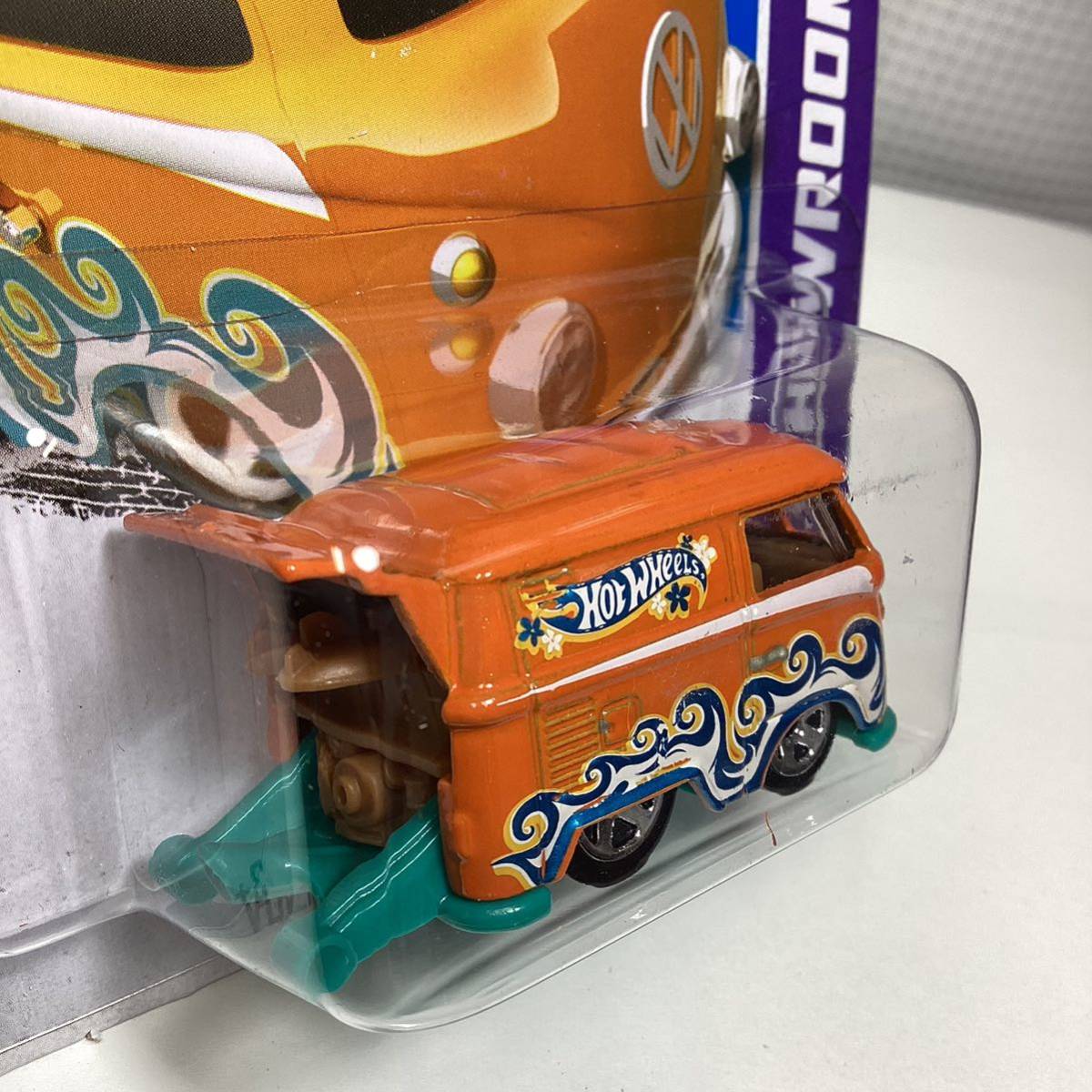 ☆ホットウィール☆ フォルクスワーゲン クール コンビ オレンジ Hot Wheels _画像4