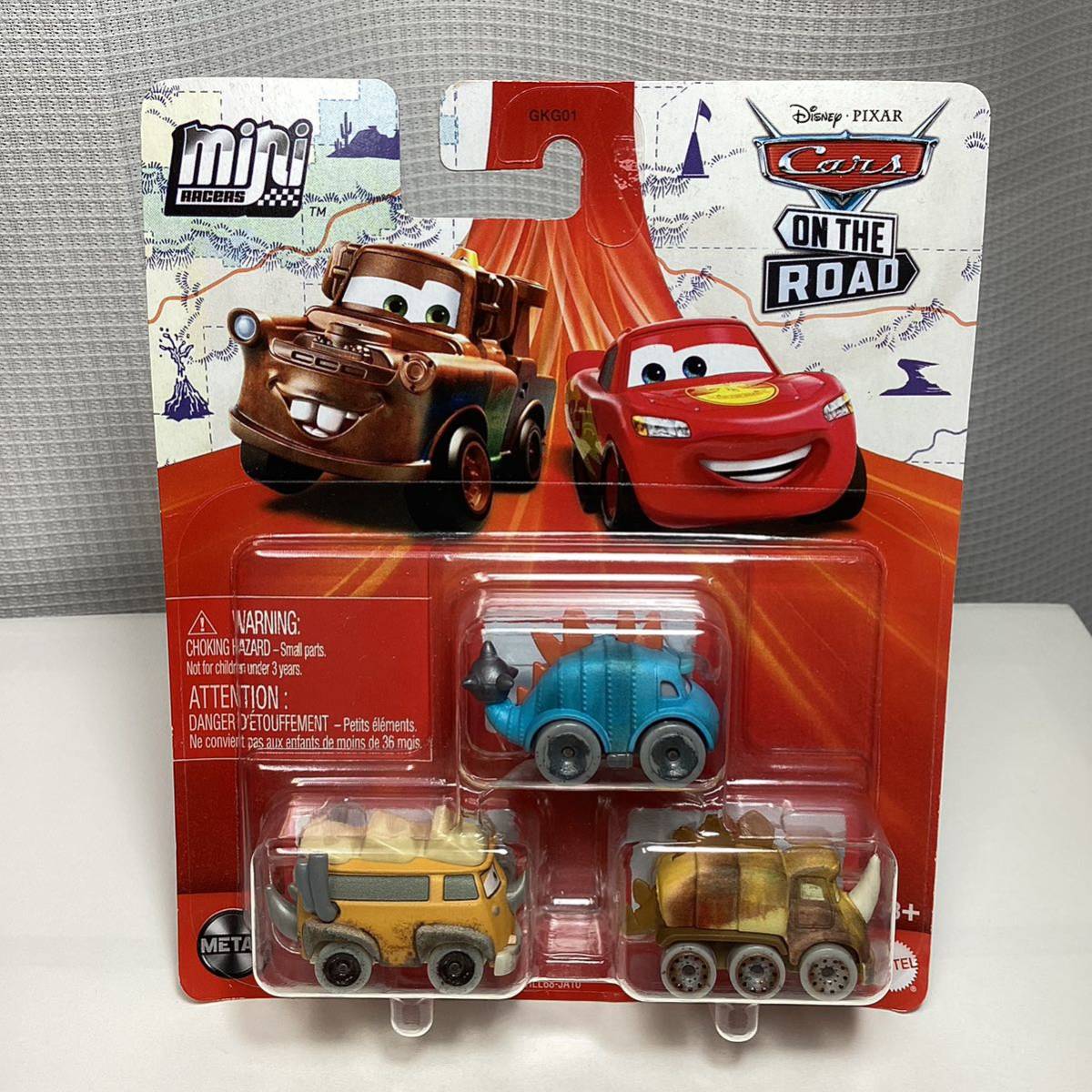 ☆マテルカーズ☆ ミニレーサーズ　3台セット　ピクサー PIXAR MATTEL CARS_画像2