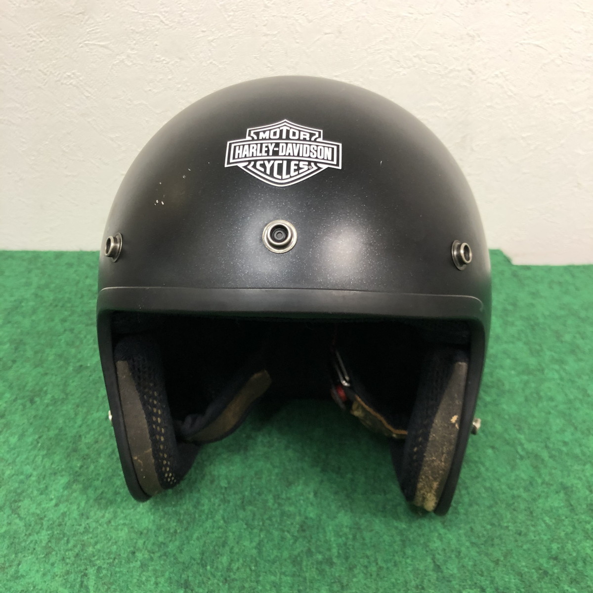 Harley Davidson ハーレーダビッドソン　ARAI アライ　ジェットヘルメット　classic SW Lサイズ　(N60201_9_25suy)_画像2