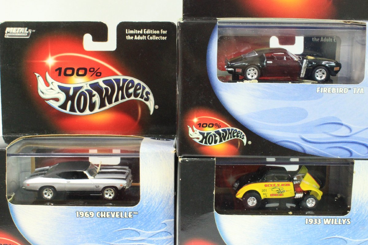 【未開封】 100％Hot Wheels/100％ホットウィール 〇 [リミテッドエディション アダルトコレクション] まとめ10点セット 〇 #5986_画像2