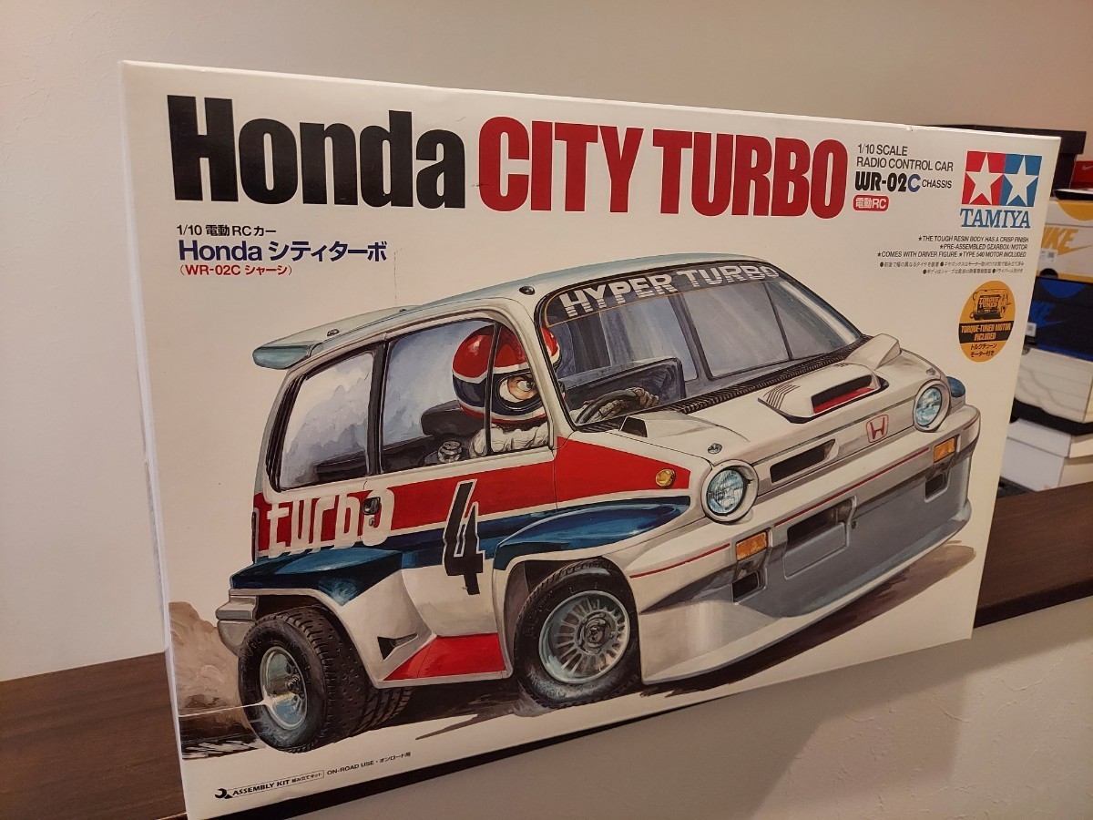 Yahoo!オークション - TAMIYA タミヤ HONDAシティターボ (WR-02