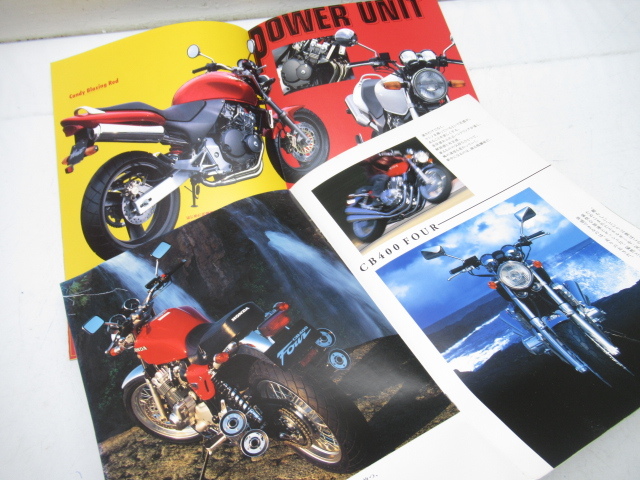 42882 ホンダ CB400F Four フォア 400 CB-1 CB400SE カタログ ホーネット スーパーフォア NC31 MC31 NC27 店頭 雑誌 希少 レア _画像3