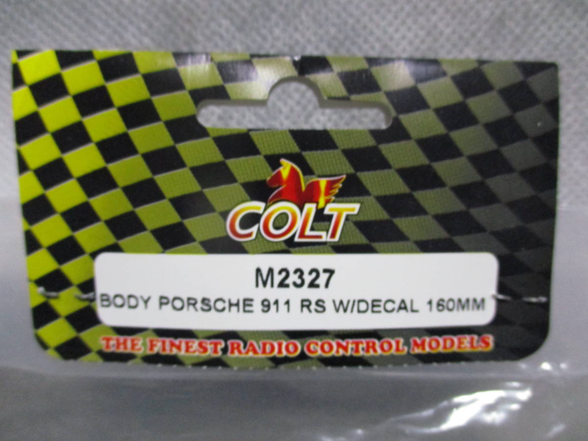 未使用品 COLT M2327 ポルシェ911 RS Mシャーシ用ボディ(WB210mm)の画像5
