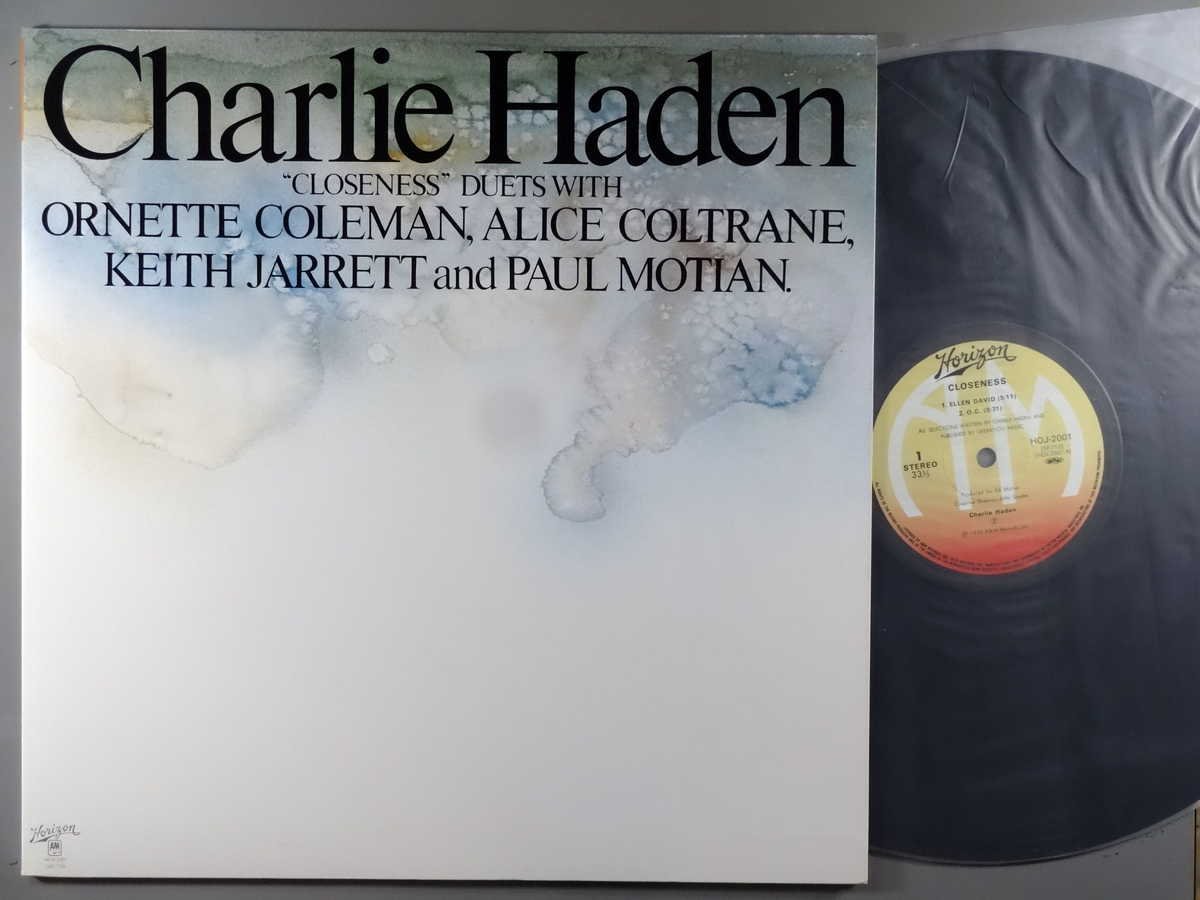 ジャズ・フュージョン■チャーリー・ヘイデン│Charlie Haden■クロースネス■アルファ│HOJ-2001■1976年│定価1800円■管理15450_画像1