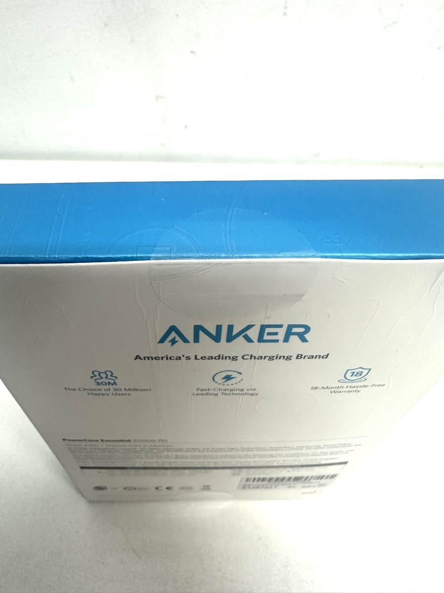 △ Anker アンカー PowerCore 20000 PD USB充電器 モバイルバッテリー X000STPQE3 未開封品 S75-7_画像3