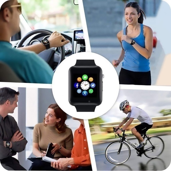 デザイン性抜群　A1　Smart　Watch　スマートウォッチ　腕時計　デジタル　男女兼用　ユニセックス　スポーツ　健康管理　ホワイト☆_画像2