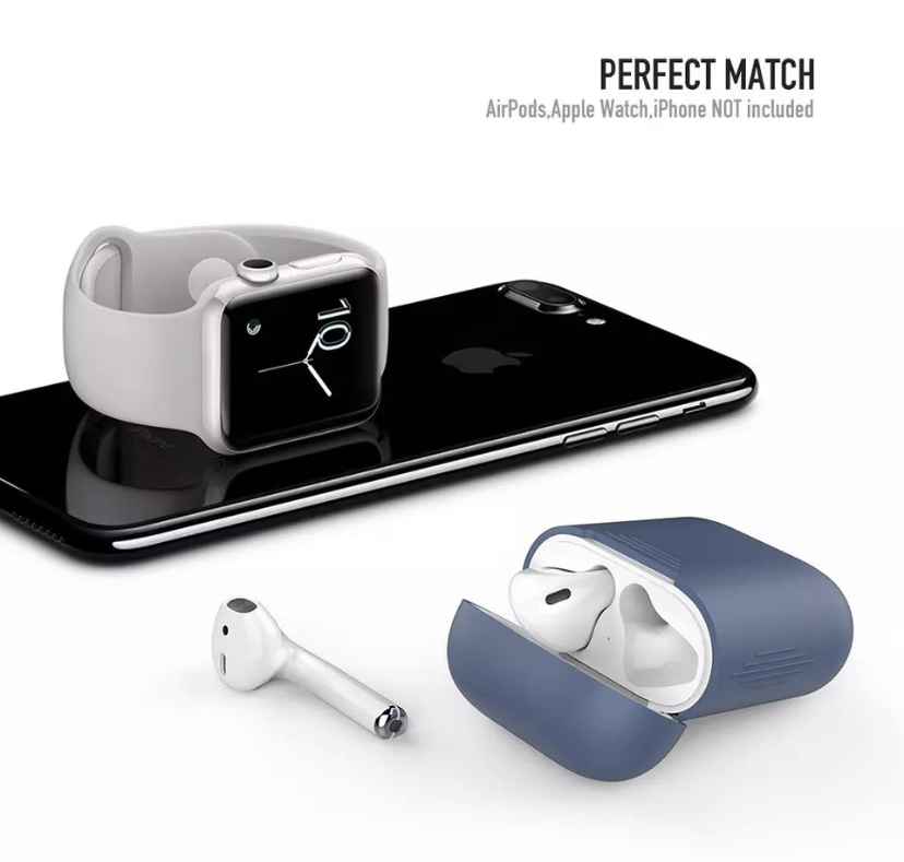 AirPods ケース カバー シリコン　エアーポッズ エアーポッド　ホワイト i12やi14など様々なイヤホンでも利用可能 特殊加工 完全保護_画像5