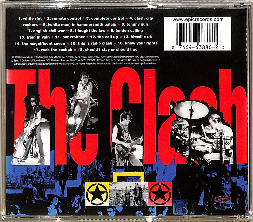 D00142772/CD/Clash「The Singles」_画像2