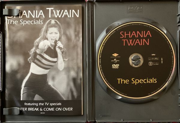 DVD■日本盤■Shania Twain / The Special - featuring The TV Special Winter Break & Come On Over■シャナイア トゥエインの画像3