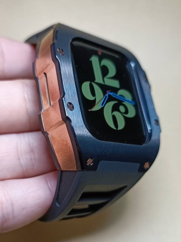 RST-2 black color *44mm 45mm*apple watch* Apple watch * metal stainless steel custom case *golden concept Golden concept 
