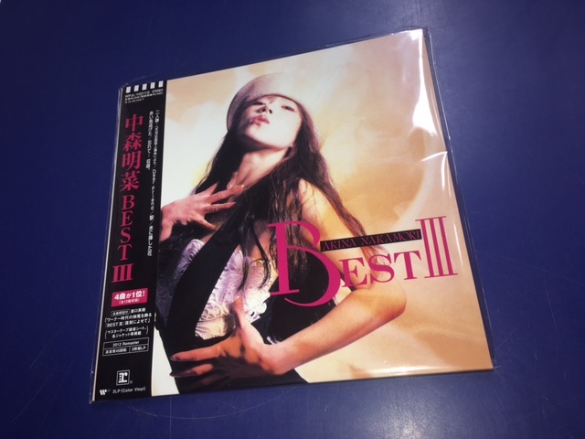 新品LPレコード/2枚組/2024年再発●AKINA NAKAMORI 中森明菜 / BEST Ⅲ（Color Vinyl）_画像1