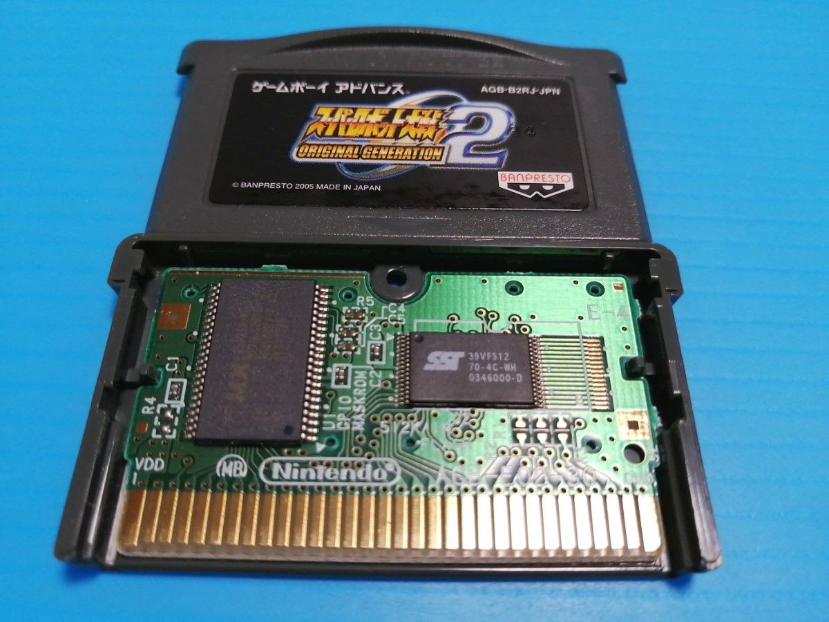 GBA ゲームボーイアドバンスソフト スーパーロボット大戦A +  スーパーロボット大戦 ORIGINAL GENERATION2