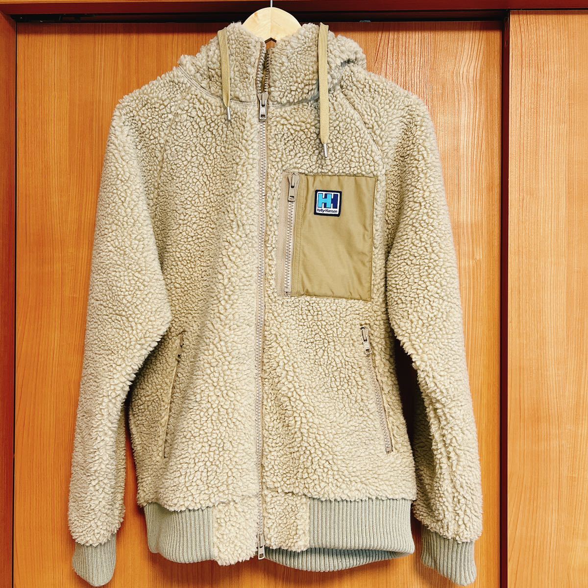 HELLY HANSENヘリーハンセン FIBERPILE THERMO HOODIE ファイバー パイル サーモ フーディー ボア パーカTHE NORTH FACE