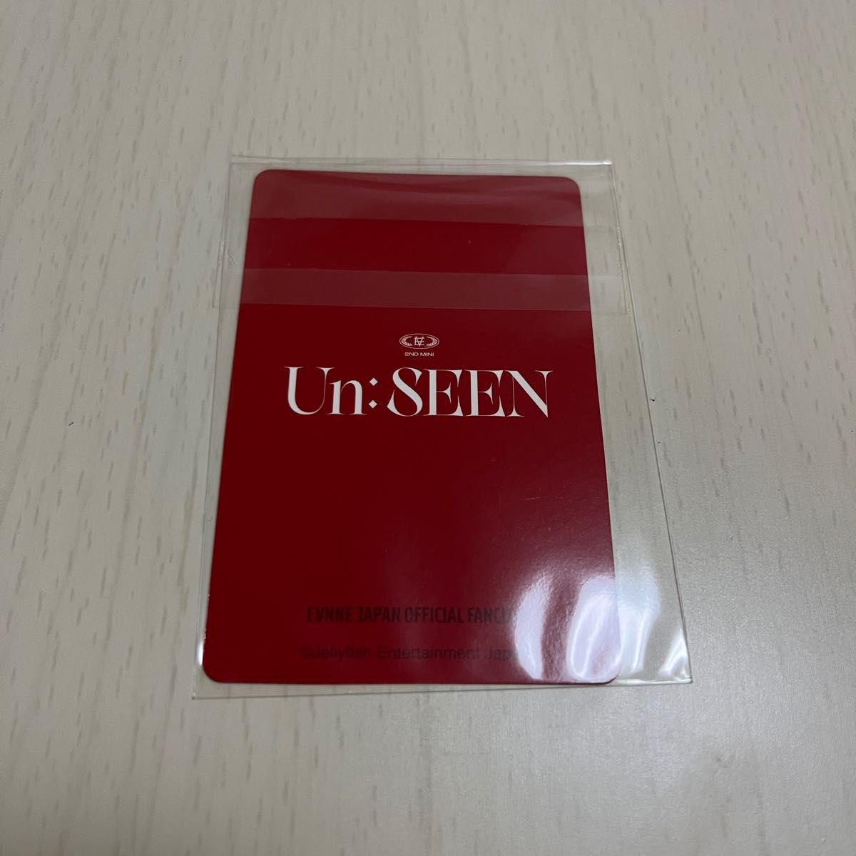 EVNNE 2nd mini album Un:SEEN デジパック　新品未開封　ムンジョンヒョン